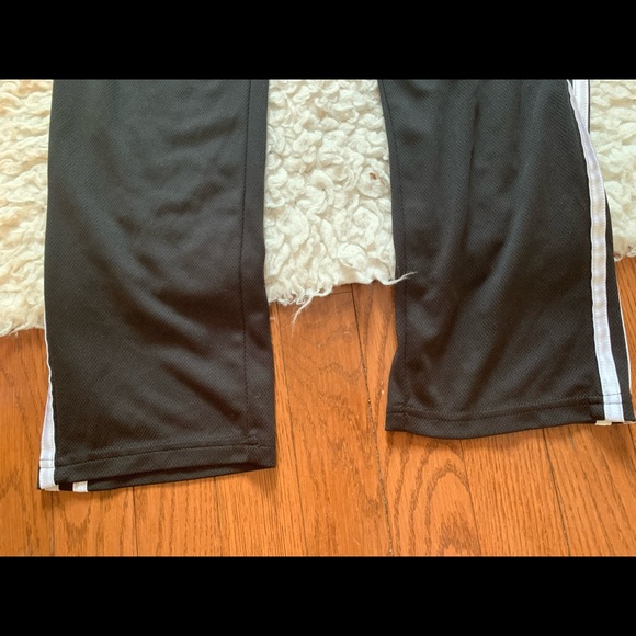 ADIDAS kids XL/ladies XS/S 3 stripe drawstring track pants - Picture 5 of 9